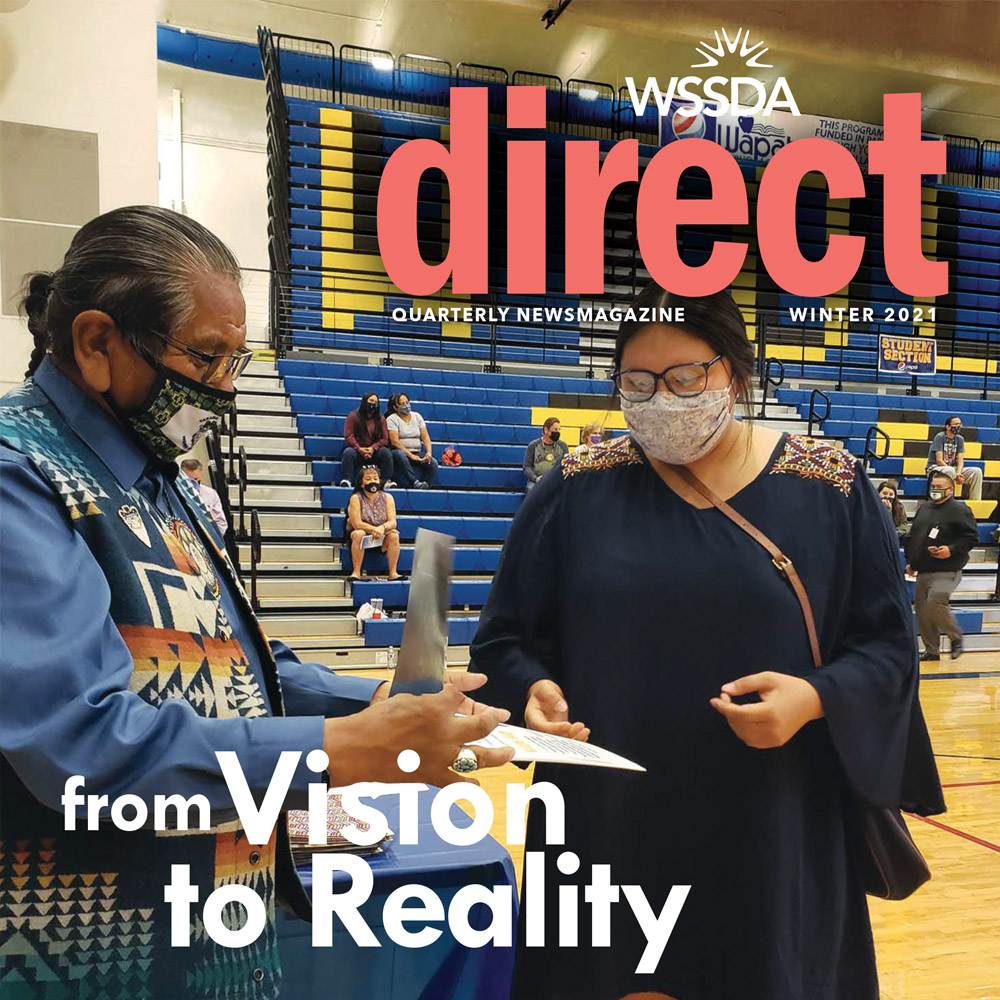 WSSDA Direct Magazine Winter 2021 Cover.